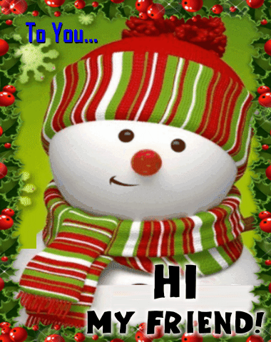hi my friend in italian