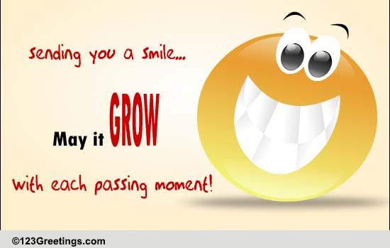 A Big Smile For A Great Day Free Have A Great Day Ecards 123 Greetings