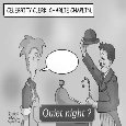 Celebrity Clerk Charlie Chaplin.