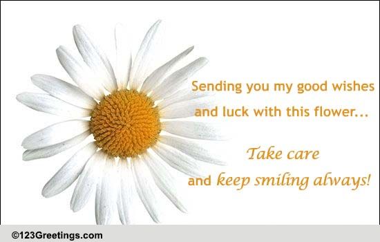 Good Wishes And Luck! Free Good Luck eCards, Greeting Cards | 123 Greetings