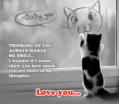 In My Thought... Free Miss You eCards, Greeting Cards | 123 Greetings