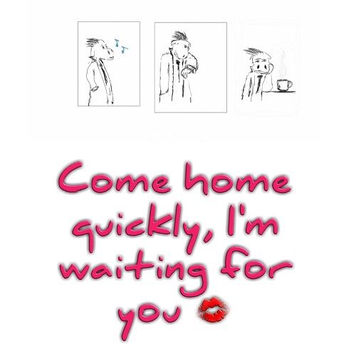 Come Home Greeting Card.