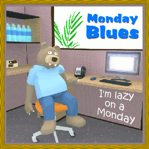 I’m Lazy On A Monday...