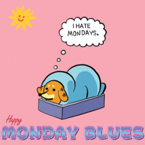 A Cute Monday Blues Message For You.