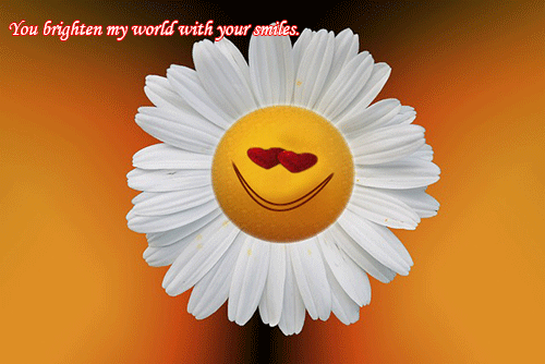 My World Is Filled With Your Smiles! Free Good Morning 