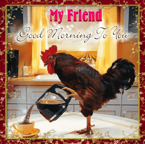 Rooster Says Good Morning! Free Good Morning eCards ...