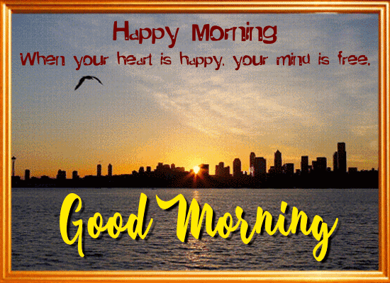 A Happy Morning Message For You. Free Good Morning eCards | 123 Greetings