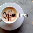 Coffee Time Coffee Cup.