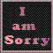 Sorry, Apology.