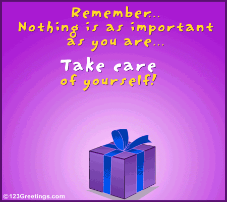 Nothing Is As Important As You Are...