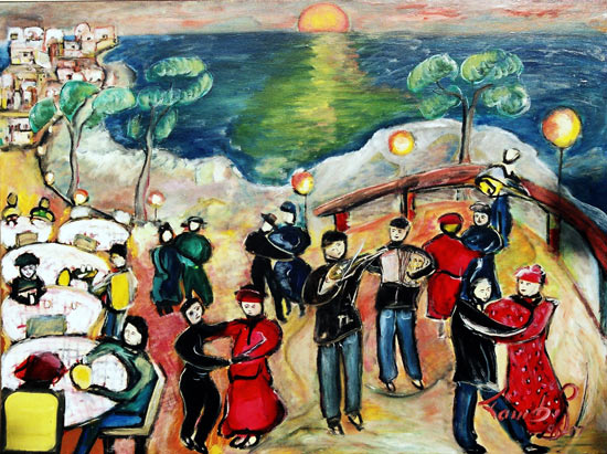 Sunset Cafe.