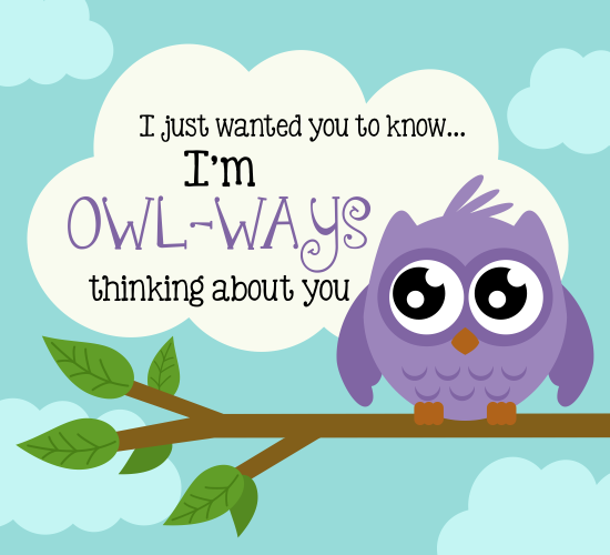 Funny Thinking Of You Printable Cards Free