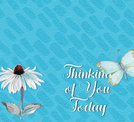 Thinking Of You Butterfly And Flower. Free Thinking of You eCards | 123  Greetings