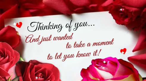 Beautiful Thinking Of You Ecard. Free Thinking of You eCards | 123