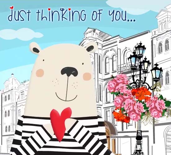 Thinking Of You Free Thinking Of You Ecards Greeting Cards 123 Greetings
