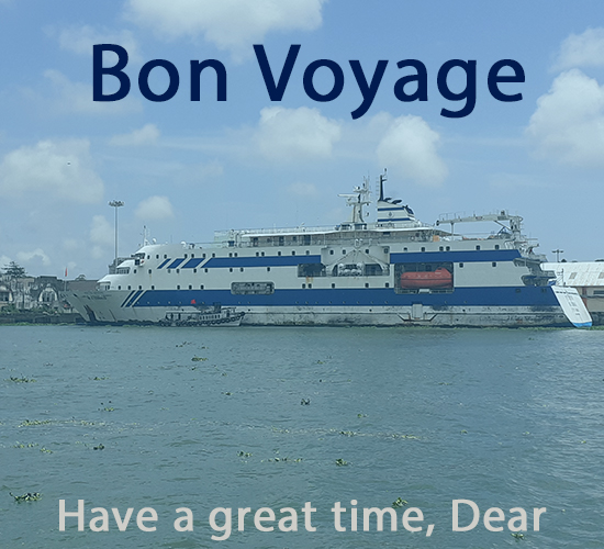 Bon Voyage, Boat.