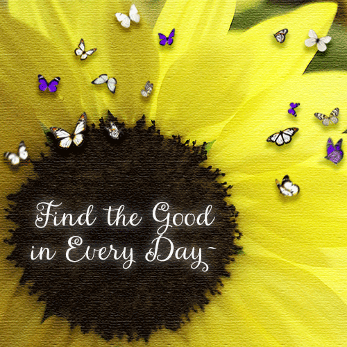 Find The Good In Every Day.