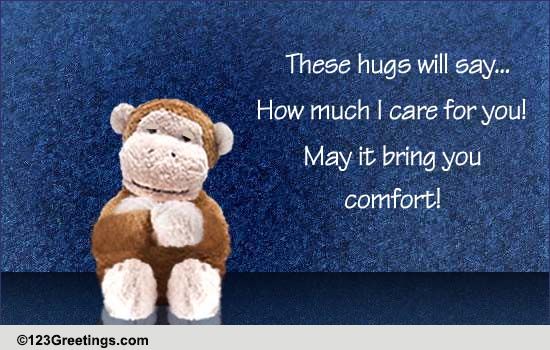 Hugs Will Say... Free Stress Busters eCards, Greeting Cards | 123 Greetings