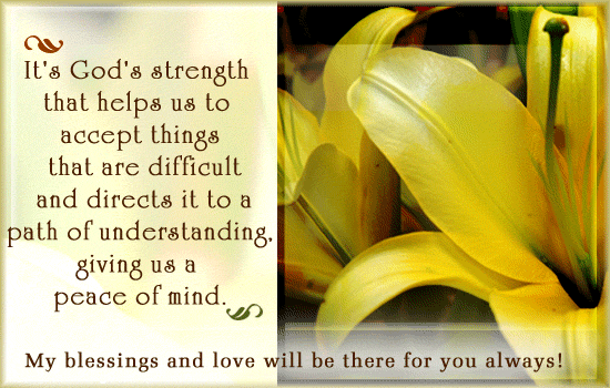 Blessings For Your Child. Free Support eCards, Greeting Cards | 123