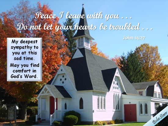 Do Not Let Your Hearts Be Troubled.