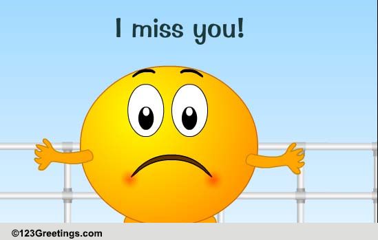 I Miss You A Lot Free Miss You Ecards Greeting Cards 123 Greetings