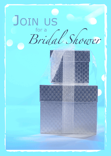 Bridal Shower Invitation With Gifts.