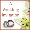 A Beautiful Wedding Invitation...