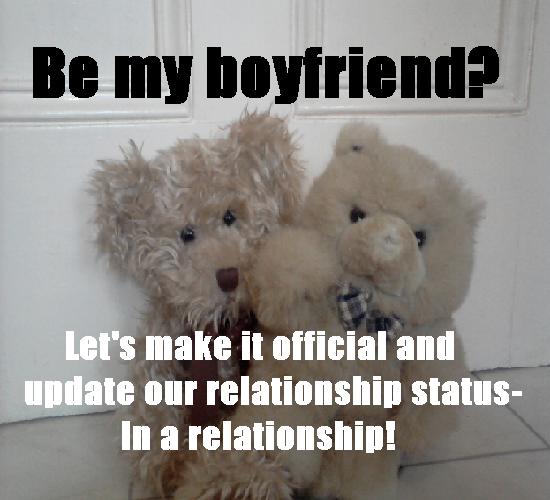 Be My Boyfriend? In A Relationship. Free For Couples eCards | 123 Greetings