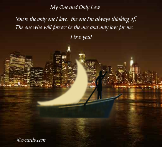 you are the only one i love quotes