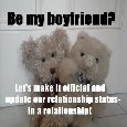 Be My Boyfriend? In A Relationship.