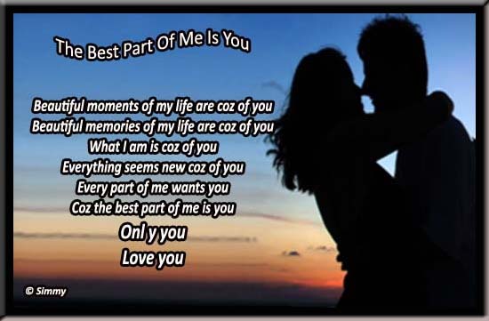 The Best Part Of Me Is You Free Madly In Love ECards Greeting Cards 