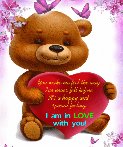 A Love Ecard Just For You. Free Madly in Love eCards, Greeting Cards | 123  Greetings