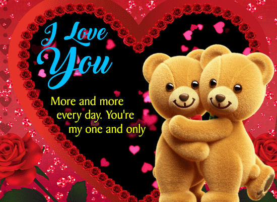 I Love You More And More. Free Madly in Love eCards, Greeting Cards | 123  Greetings