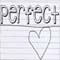 Love Note. You Are Perfect!