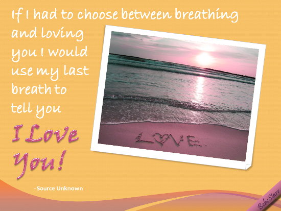 If I Had To Choose...