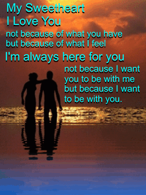 It’s Because I Love You!