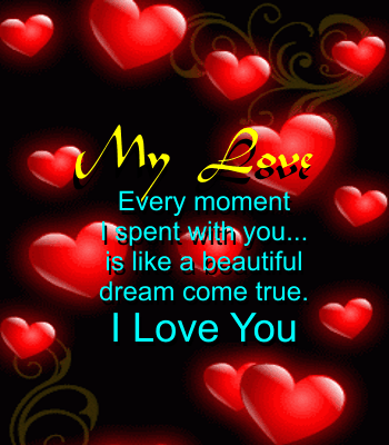 My Love, You’re My Dream... Free I Love You eCards, Greeting Cards