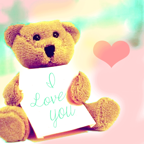 Teddy Bear, I Love You.