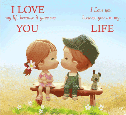 You And My Life... Free I Love You eCards, Greeting Cards | 123 Greetings