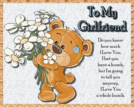 To My Girlfriend. Free I Love You eCards, Greeting Cards | 123 Greetings