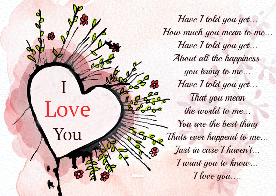 I Love You! More Than You’ll...