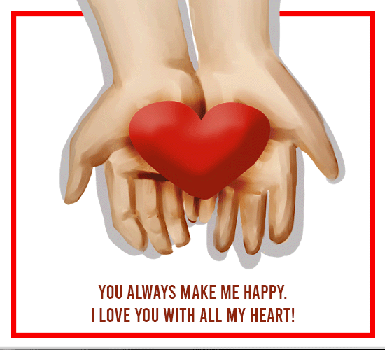 Love You Forever With All My Heart. Free I Love You eCards | 123 Greetings