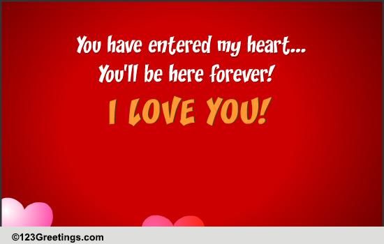 Love You Sweetheart Free I Love You Ecards Greeting Cards 123 Greetings