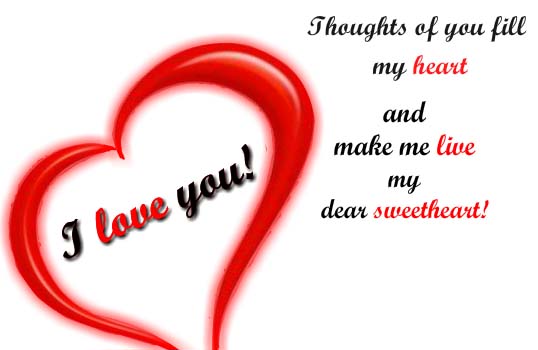 You Are In My Heart! Free I Love You ECards, Greeting Cards | 123 Greetings