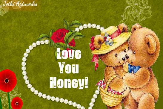 Hugs And Kisses For My Honey! Free I Love You eCards, Greeting Cards | 123  Greetings