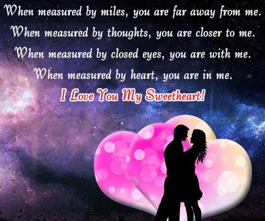 You Are In Me My Sweetheart Free I Love You Ecards Greeting Cards