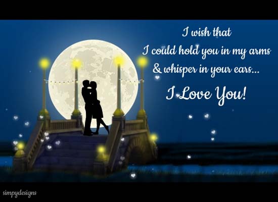 Romantic Greetings For Your Love. Free I Love You eCards, Greeting