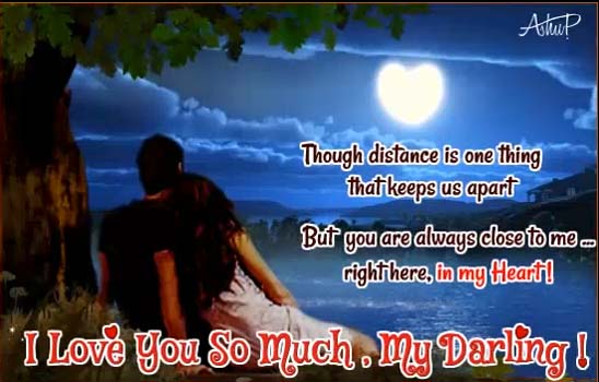 You Are Close In My Heart! Free I Love You eCards, Greeting Cards | 123 ...