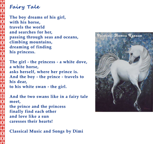 Fairy tale - a love story in a poem.