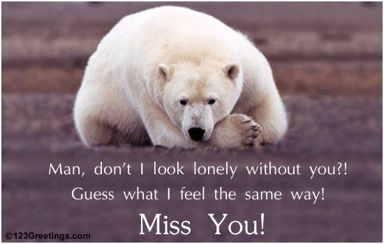 feeling lonely without you poems